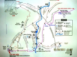 Blackett's Ridge Trail Map